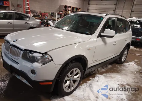 2010 BMW X3 xDrive30I из США, поврежденный, VIN WBXPC9C40AWJ32301